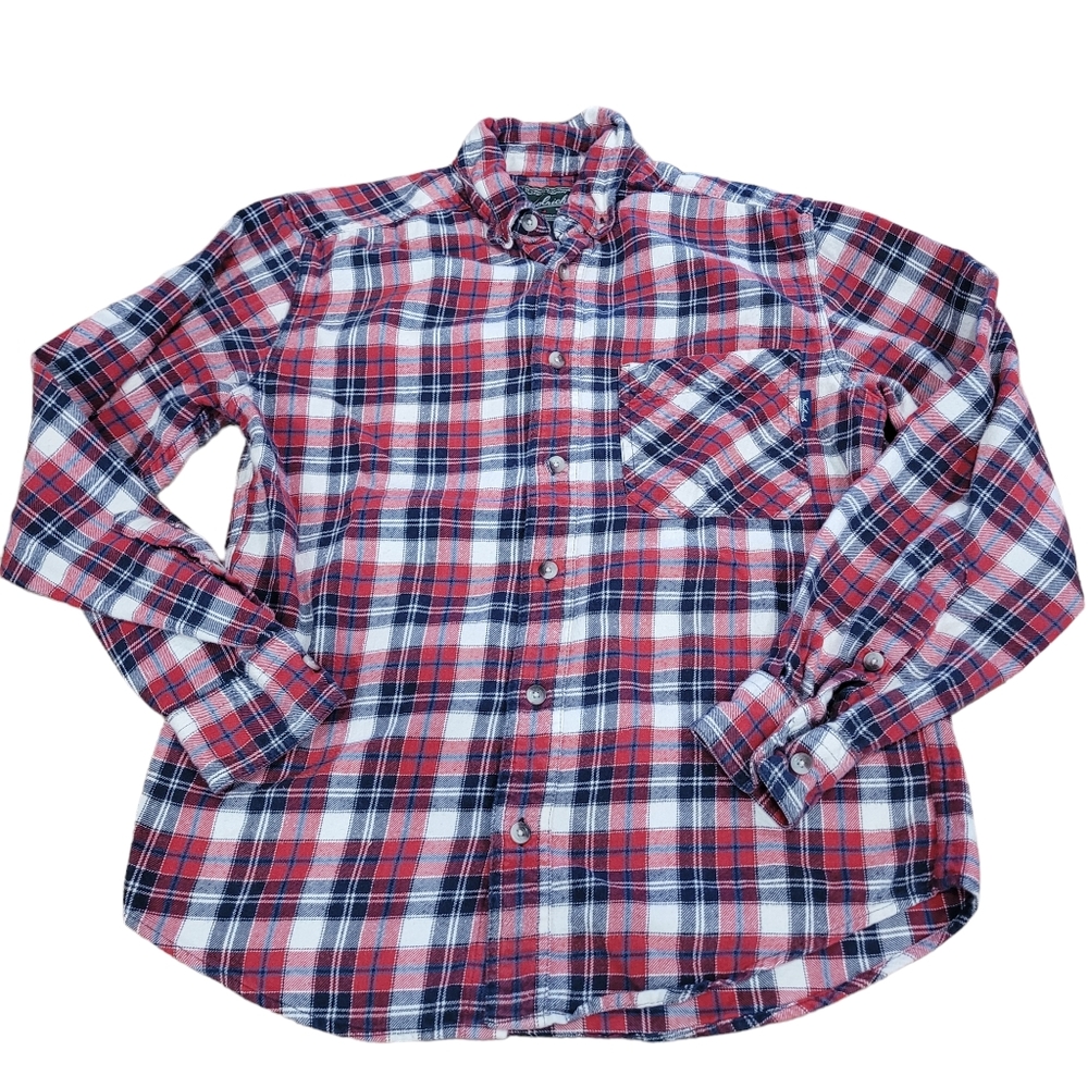 Woolrich Men's Plaid‎ Flannel Button Down Size Small